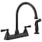 Peerless Elmhurst Two-Handle Kitchen Faucet With Spray P2865LF-OB - alternate 1